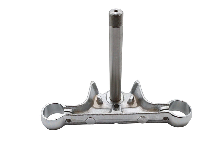 HARLEY Chrom untere Gabelbrücke ohne Sicherungslasche passend für 1984-1999 FXST, 1980-1986 FXWG,