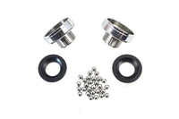 HARLEY Verchromtes komplettes Lenkkopflagerschalen-Kit passend für 1939-1952 WL, 1939-1957 G,