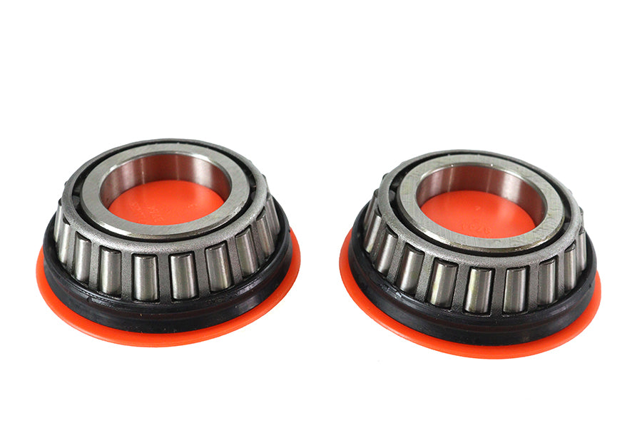 HARLEY Timken Gabelschaft-Lagersatz mit Dichtung passend für 1989-UP FXST, 1989-1994 FXR, 1980-UP FLT,