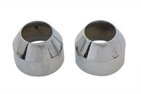 HARLEY 35 mm Gabelmanschette Chromabdeckung passend für 1973-1977 FX, 1973-1977 XL,