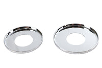 HARLEY Obere und Untere Chrom Staubschutzbleche Passend für 1949-1984 FLH, 1971-1984 FX, 1982-2003 XL, 199
