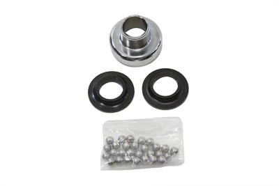 HARLEY Chrom-Komplett-Lenkkopfschalen-Kit passend für 1952-1977 XL,