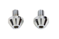 HARLEY Chrom 41 mm konische obere Gabelkappen, passend für 1949–1976 FL,