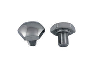 HARLEY Chrome Gabelbrücken-Kappe unbelüftet, passend für 1977-1984 FL, 1984-UP FXST, 1986-UP FLST, 1980-198