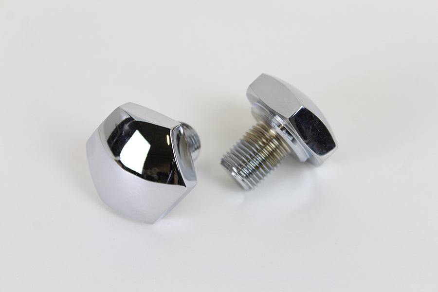 HARLEY Chrome Gabelbrücken-Kappe unbelüftet, passend für 1977-1984 FL, 1984-UP FXST, 1986-UP FLST, 1980-198