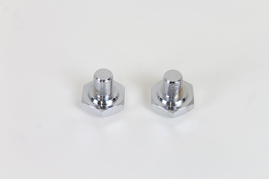 HARLEY Chrome Gabelbrücken-Kappe unbelüftet, passend für 1977-1984 FL, 1984-UP FXST, 1986-UP FLST, 1980-198