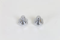HARLEY Chrome Gabelbrücken-Kappe unbelüftet, passend für 1977-1984 FL, 1984-UP FXST, 1986-UP FLST, 1980-198