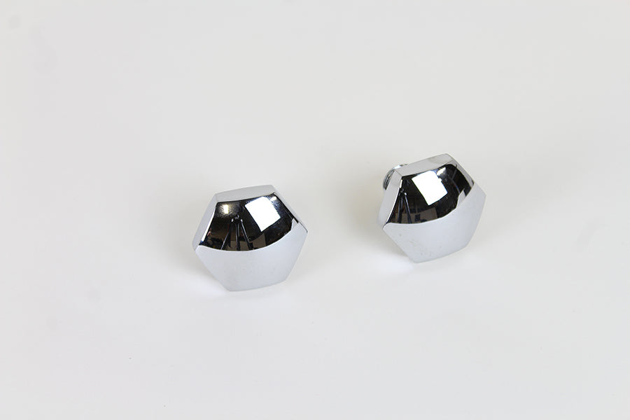HARLEY Chrome Gabelbrücken-Kappe unbelüftet, passend für 1977-1984 FL, 1984-UP FXST, 1986-UP FLST, 1980-198