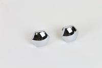 HARLEY Chrome Gabelbrücken-Kappe unbelüftet, passend für 1977-1984 FL, 1984-UP FXST, 1986-UP FLST, 1980-198