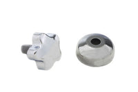 HARLEY Chrom Gabeldämpferknopf mit Abdeckung passend für 1948-1959 FL,