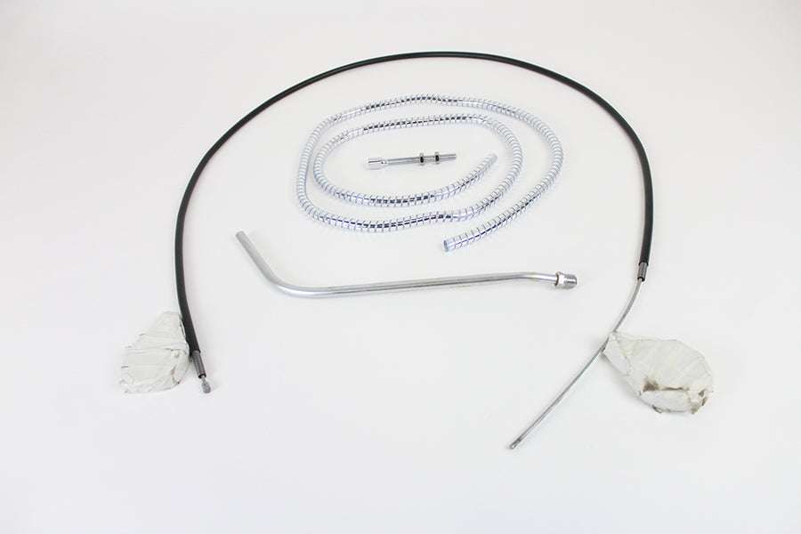 HARLEY Bremsleitung Crossover Kit vorne passend für 1965-1968 FL,