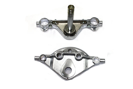 HARLEY Replica Forged Steel Chrome Triple Tree Set fits 1984-2008 FLT,