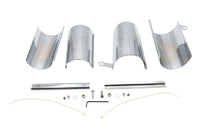 HARLEY Chrome Gabelabdeckungen oben passend für 1986–1996 FLT, 1987–1993 FLHS, 1998–2007 FLTR,