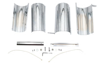 HARLEY Chrome Gabelabdeckungen oben passend für 1986–1996 FLT, 1987–1993 FLHS, 1998–2007 FLTR,
