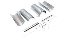 HARLEY Chrome Gabelabdeckungen oben passend für 1986–1996 FLT, 1987–1993 FLHS, 1998–2007 FLTR,