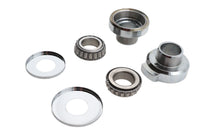 HARLEY Chrom-Gabelkopf-Kappe-Kit mit Anschlägen, passend für 1986–1999 FXST, 1949–1984 FL, 1971–1984 FX,