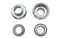HARLEY Gabelhalsbecher und Lagersatz Chrom Passend für 1949-1984 FLH, 1971-1984 FX, 1984-1987 FXST,
