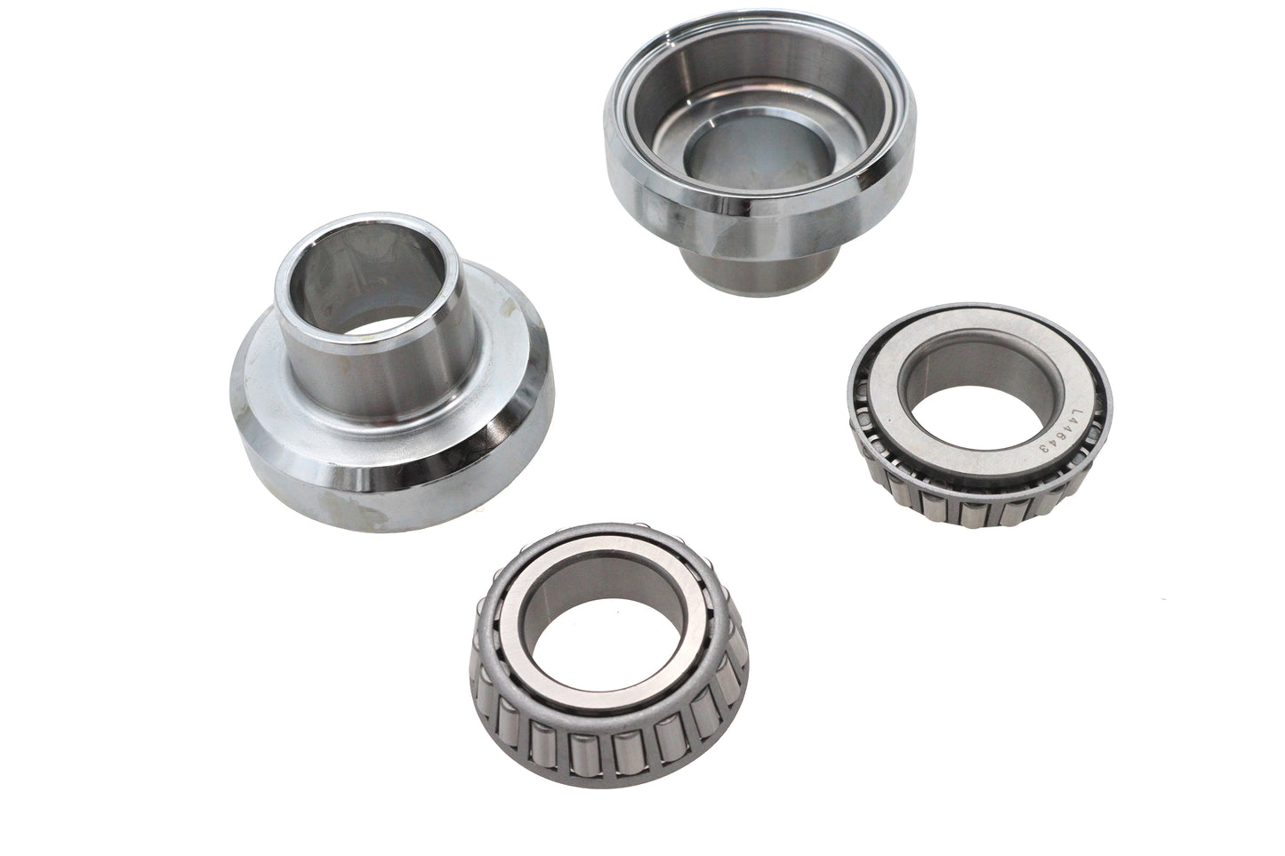 HARLEY Gabelhalsbecher und Lagersatz Chrom Passend für 1949-1984 FLH, 1971-1984 FX, 1984-1987 FXST,
