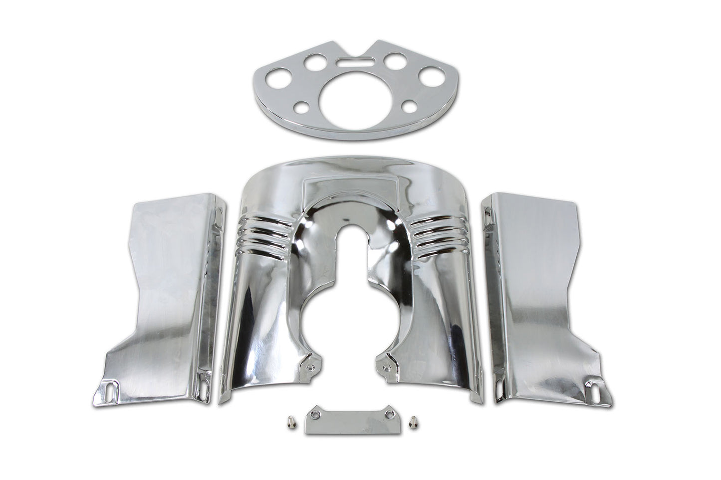 HARLEY Chrom Gabelabdeckung Set Passend für 1957-1970 XL, 1952-1956 K,