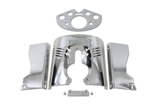 HARLEY Chrom Gabelabdeckung Set Passend für 1957-1970 XL, 1952-1956 K,