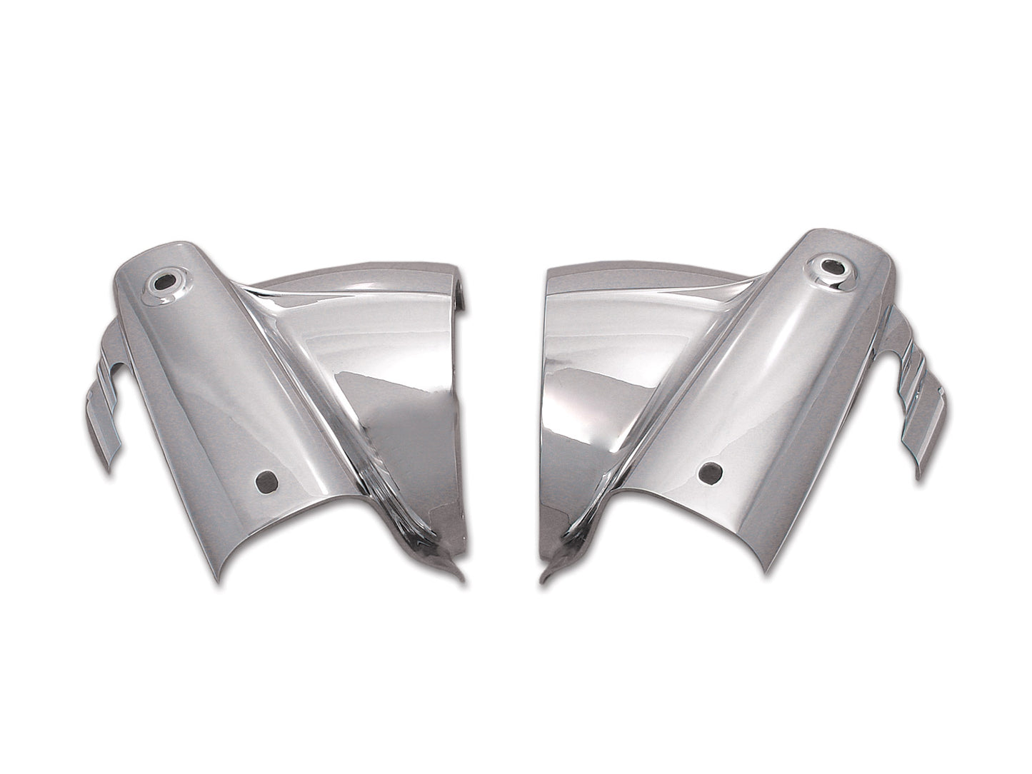 HARLEY Chrome Headlamp Cowl Set fits 1986-2013 FLHR,