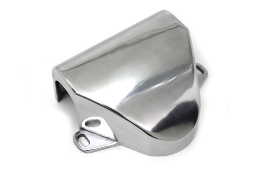 HARLEY Handlebar Clamp Polished Cowl Cover fits 1960-1979 FL,