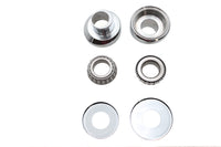 HARLEY 3° Raked Fork Neck Cup Kit Chrome Fits 1949-1984 FLH,   1971-1984 FX,   1984-1987 FXST,