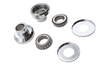 HARLEY 3° Raked Fork Neck Cup Kit Chrome Fits 1949-1984 FLH,   1971-1984 FX,   1984-1987 FXST,