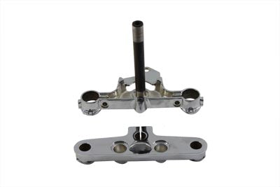 HARLEY Chrome Triple Tree Set Fits 1986-1999 FLST,
