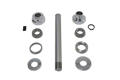 HARLEY 3° Raked Fork Neck Cup Kit Chrome Fits 1988-1999 FXST,   1991-1999 FXDWG,