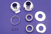 HARLEY Raked Fork Neck Cup Kit Chrome Fits 1949-1984 FLH,   1971-1984 FX,   1984-1987 FXST,