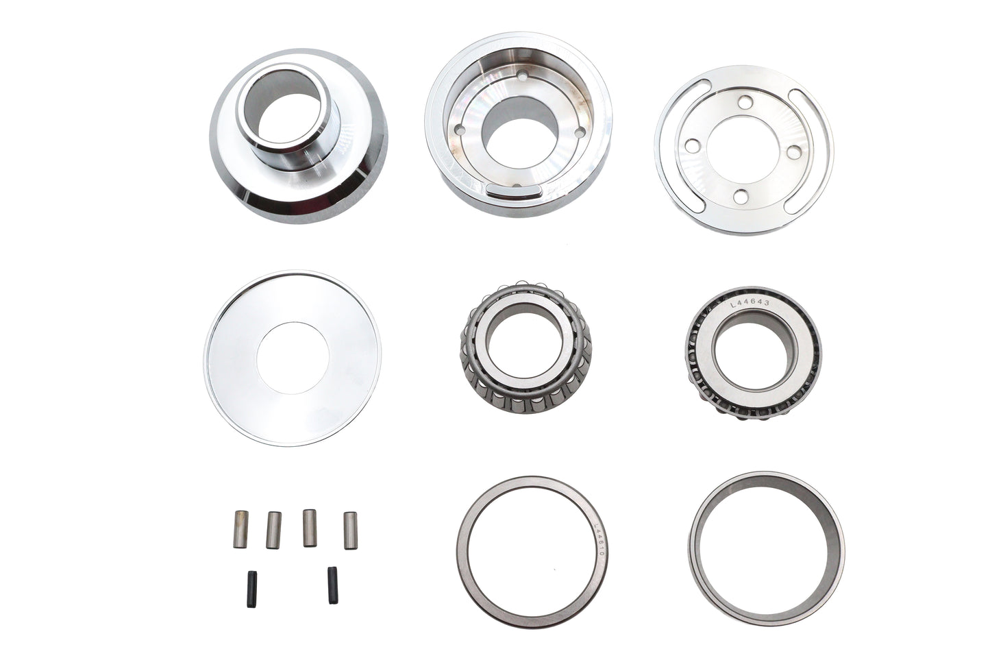HARLEY Chrome Fork Stop Neck Cup Kit Fits 1949-1984 FLH,   1971-1984 FX,   1984-1987 FXST,
