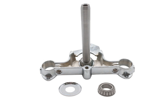 HARLEY Chrome Lower Triple Tree with Bearing Fits 1986-1999 FLST,