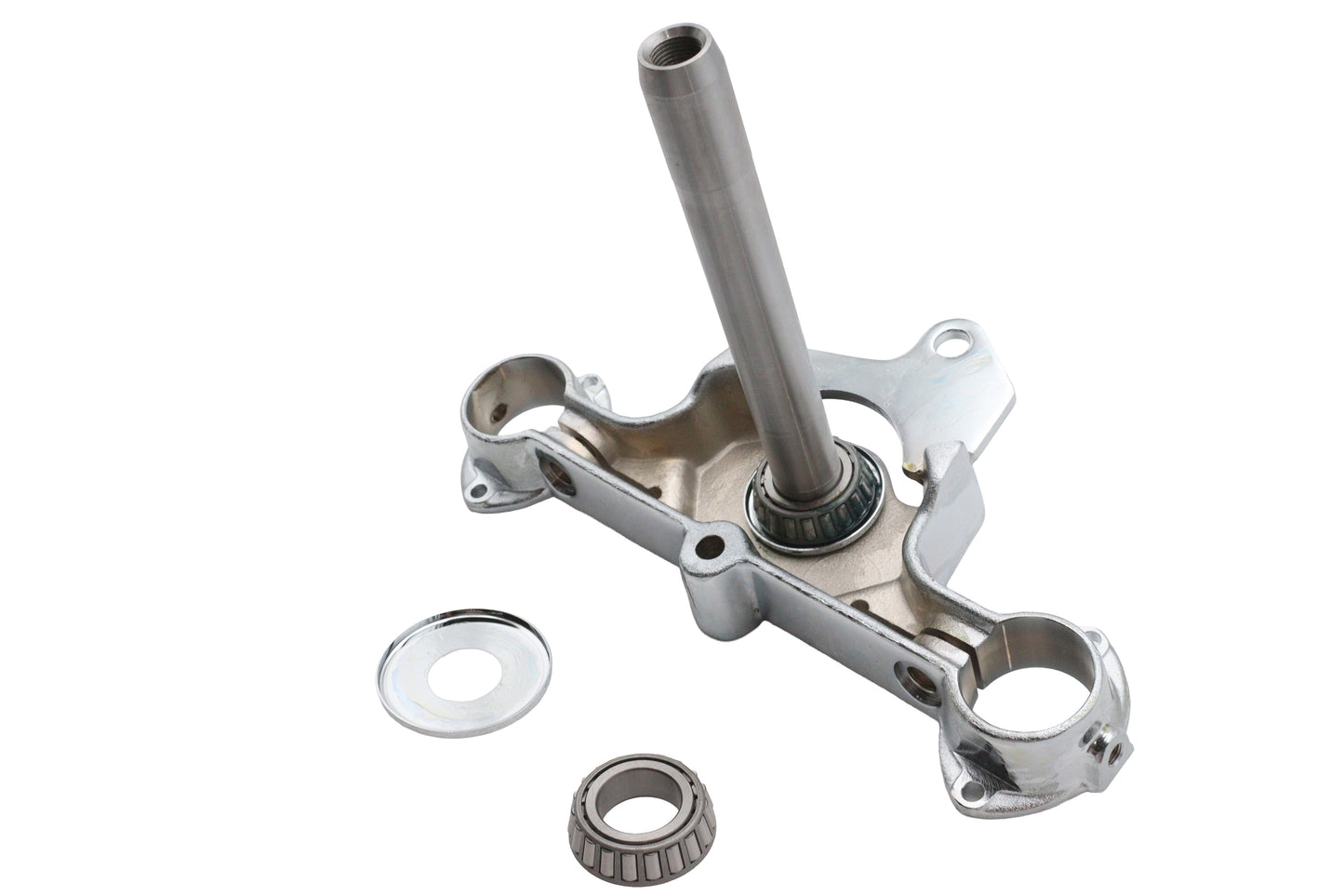 HARLEY Chrome Lower Triple Tree with Bearing Fits 1986-1999 FLST,