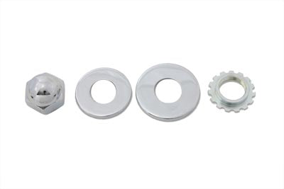 HARLEY Fork Stem Nut and Lower Cone Nut Set Fits 1949-1984 FLH,