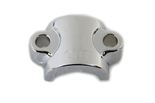 HARLEY Chrome Fork Slider Axle Cap Fits 2000-UP FLT,   2000-2017 FXST,   2000-2017 FLST,