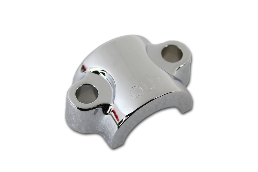 HARLEY Chrome Fork Slider Axle Cap Fits 2000-UP FLT,   2000-2017 FXST,   2000-2017 FLST,
