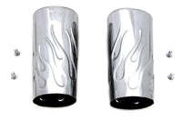 HARLEY Fork Slider Cover Set Fits 1980-2013 FLT,   1980-2013 FLT,   1986-2017 FLST,