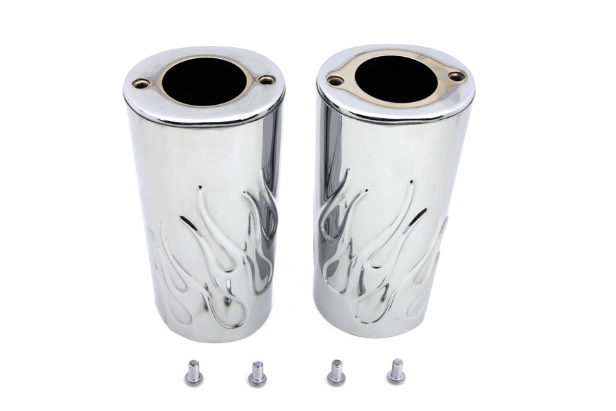 HARLEY Fork Slider Cover Set Fits 1980-2013 FLT,   1980-2013 FLT,   1986-2017 FLST,