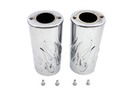 HARLEY Fork Slider Cover Set Fits 1980-2013 FLT,   1980-2013 FLT,   1986-2017 FLST,