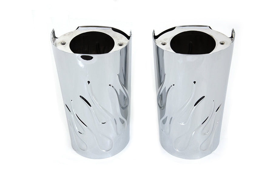 HARLEY Fork Slider Cover Set Fits 2014-UP FLT,