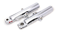 HARLEY Chrome Lower 49mm Fork Slider Fits 2014-UP FLT,   2014-UP FLTR,   2014-UP FLHX,   2014-UP FLH