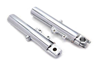 HARLEY Chrome 41mm Lower Fork Slider Set Fits 2000-2013 FLHT,   2000-2013 FLHR,   2000-2013 FLTR,