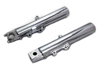 HARLEY Chrome 41mm Lower Fork Slider Set Fits 2000-2013 FLHT,   2000-2013 FLHR,   2000-2013 FLTR,