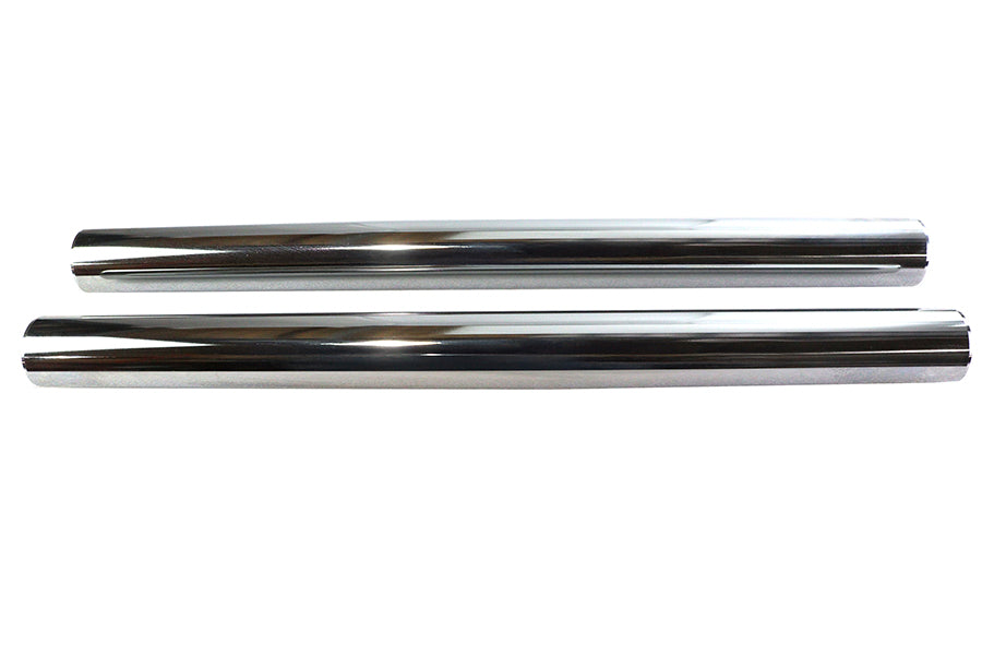 HARLEY Chrome 41mm Fork Tube Set 20 inch Total Length Fits 1949-1976 FL,