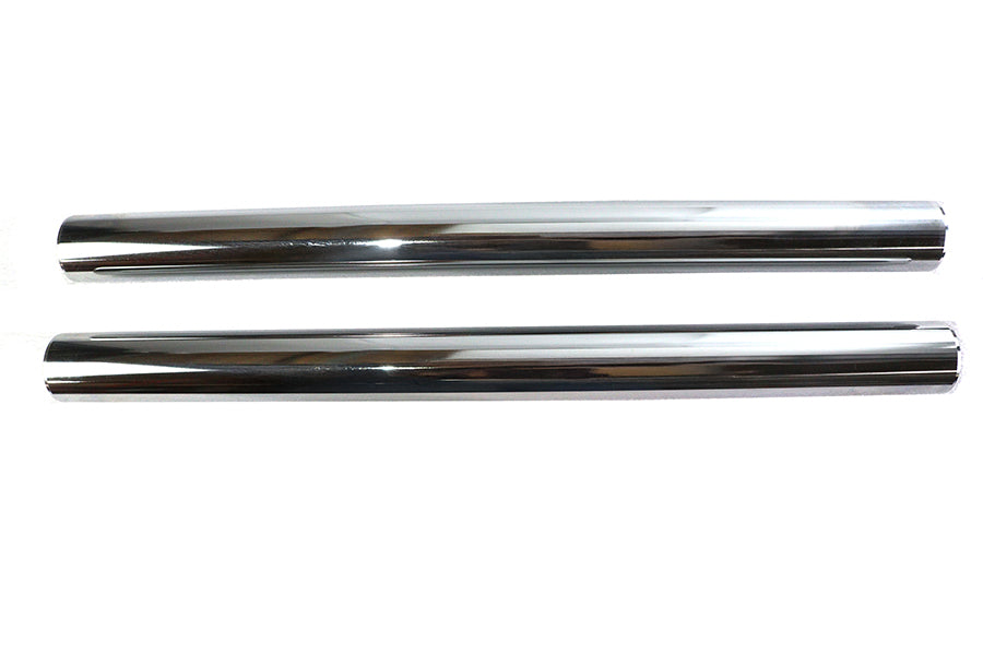 HARLEY Chrome 41mm Fork Tube Set 20 inch Total Length Fits 1949-1976 FL,
