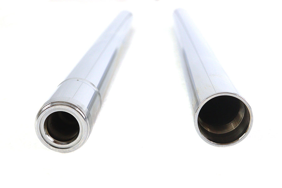 HARLEY Chrome 41mm Fork Tube Set 24-7/8 inch Total Length Fits 1980-1983 FLHT,   1980-1983 FLT,   19