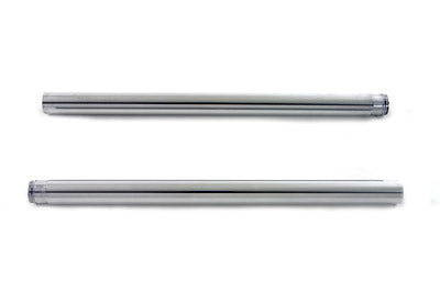 HARLEY Chrome 41mm Fork Tube Set 26-1/4 inch Total Length Fits 1984-1996 FLT,   1984-1996 FLHT,   19