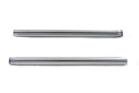 HARLEY Chrome 41mm Fork Tube Set 26-1/4 inch Total Length Fits 1984-1996 FLT,   1984-1996 FLHT,   19