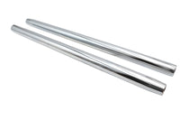HARLEY Chrome 35mm Fork Tube Set 25-1/2 inch Total Length Fits 1973-1974 XL,   1973-1977 FX,